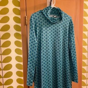 Tunic dress retro look